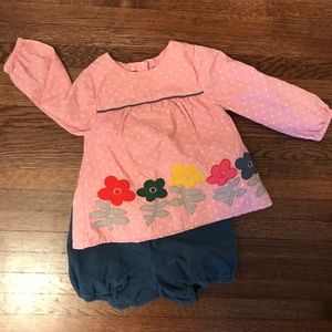 COPY - Mini Boden top and bloomers. EUC